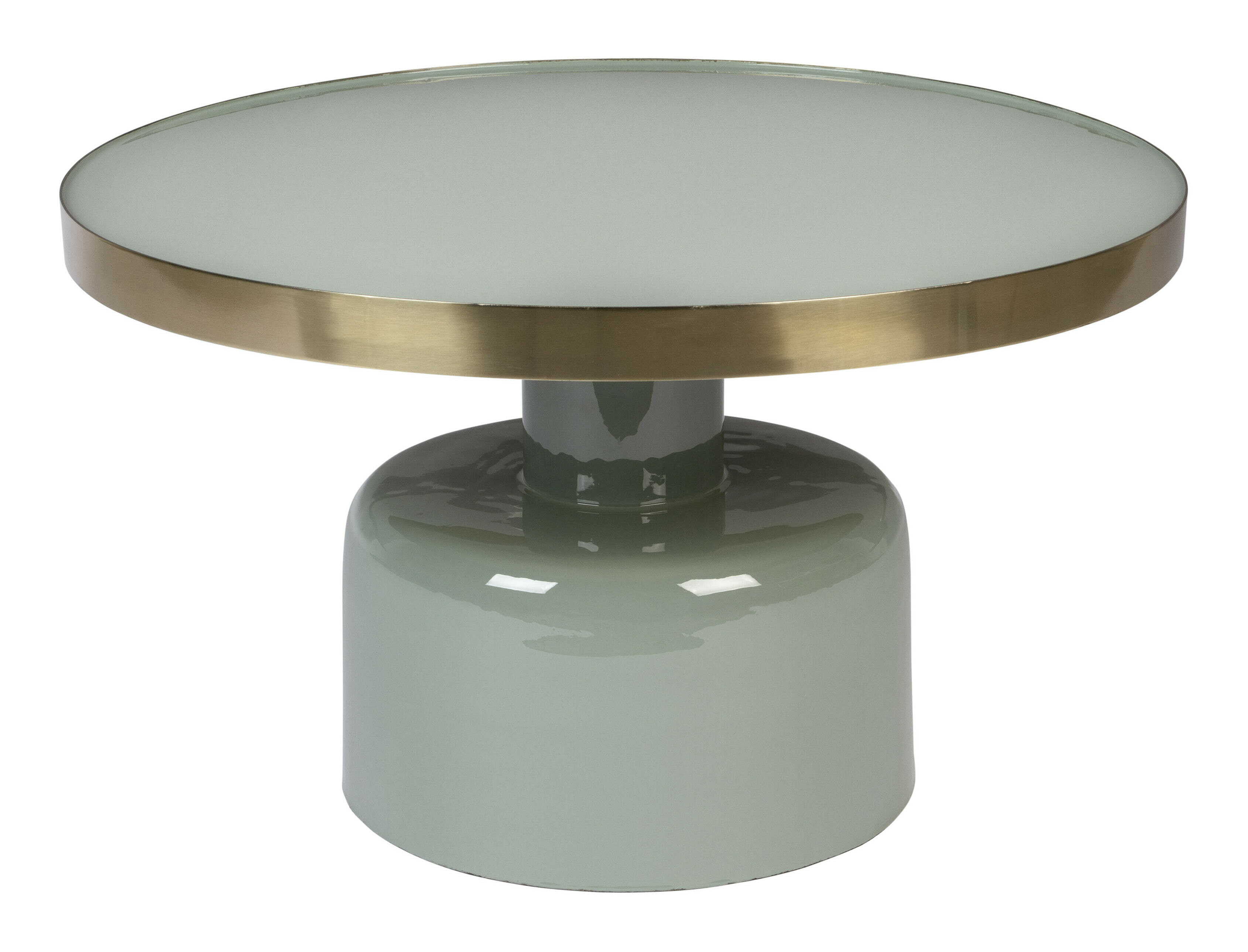Zuiver Ronde Salontafel Glam 60cm - Groen | Zuiver