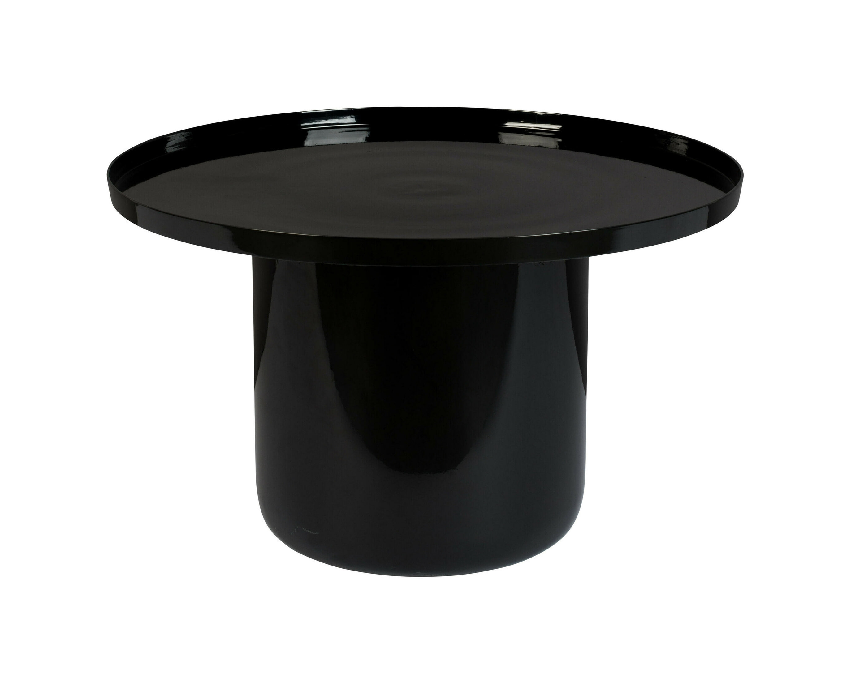 Zuiver Ronde Salontafel Shiny Bomb 67cm - Zwart | Zuiver
