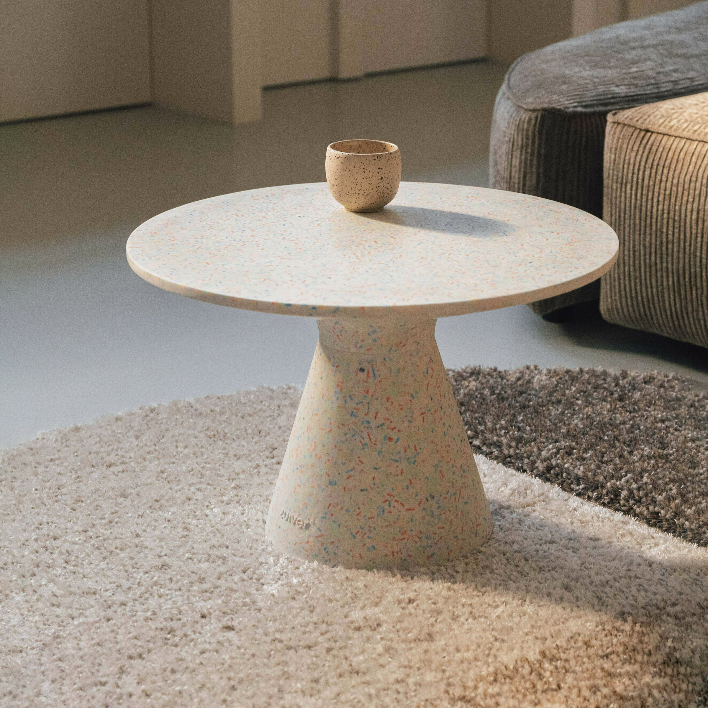 Zuiver Ronde Salontafel Victoria Terrazzo