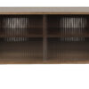 Zuiver TV-meubel Rise Walnootlook en glas