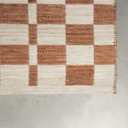 Zuiver Vloerkleed Checker 160 x 230cm - Terra | Zuiver