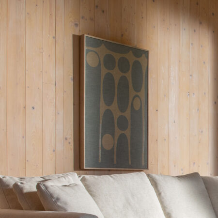 Zuiver Wanddecoratie Galaxy 104 x 48cm - Blauw | Zuiver