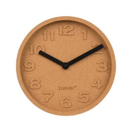 Zuiver Wandklok Cork Kurk