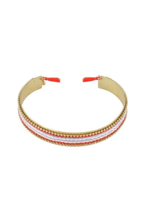 Zusss Armband Streep Goud Multikleur | Zusss
