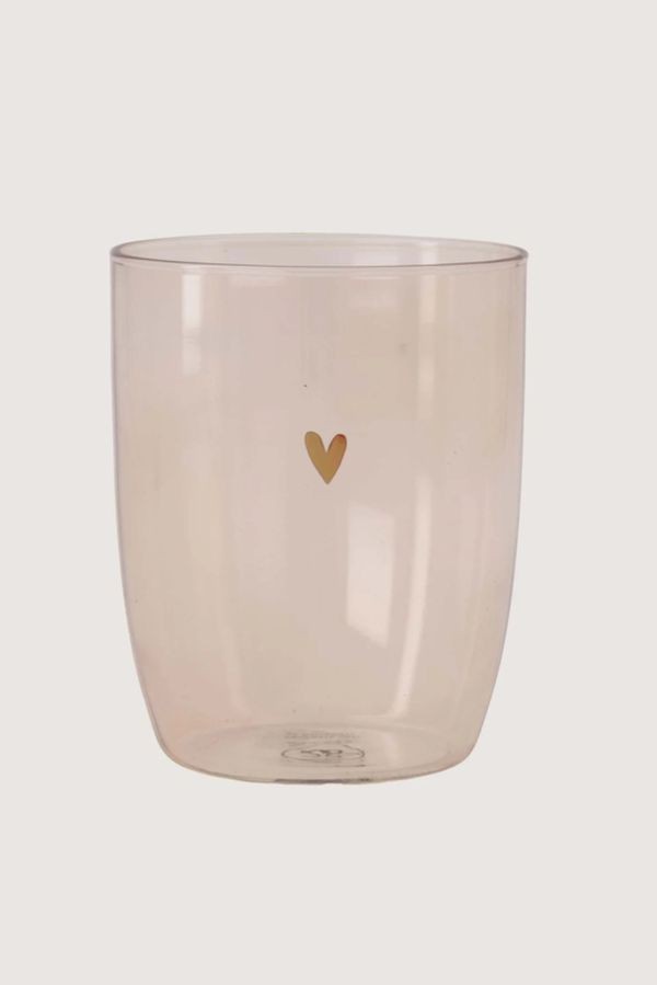 Zusss Drinkglas Hartje Roze | Zusss