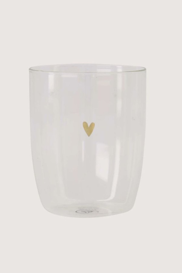 Zusss Drinkglas Hartje Transparant | Zusss