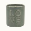 Zusss Geurkaars Keramiek Love | Zusss
