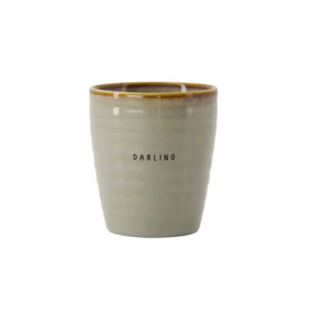 Zusss Koffiemok Darling Grijsblauw | Zusss