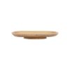 Zusss Ovalen Stylingsbord Hout 30x15x4cm | Zusss