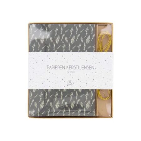 Zusss Papieren Kerstwensen Multicolor | Zusss