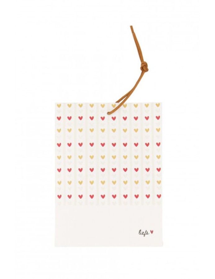 Zusss Set Van Geurzakjes Hartjes Lief Wit | Zusss