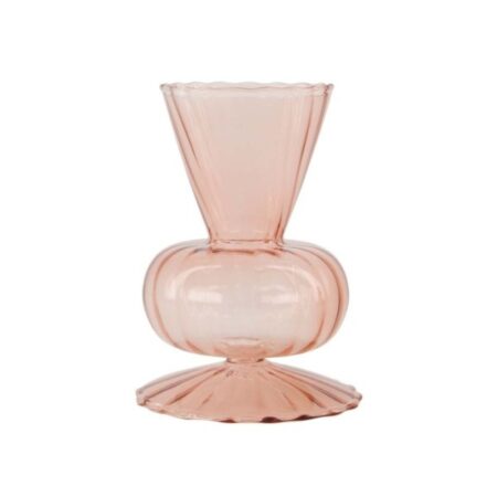 Zusss Vaasje Glas M Roze | Zusss