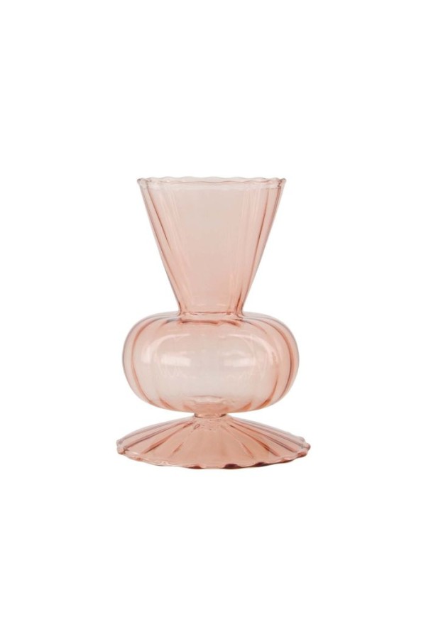 Zusss Vaasje Glas M Roze | Zusss