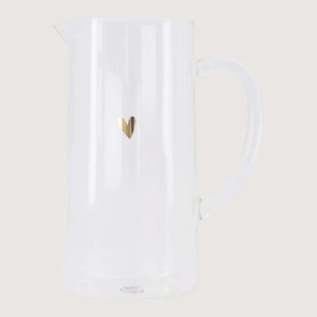 Zusss Waterkan Glas Hartje | Zusss