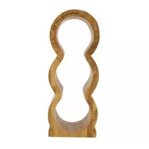 Zusss Wijnrek Hout Naturel | Zusss