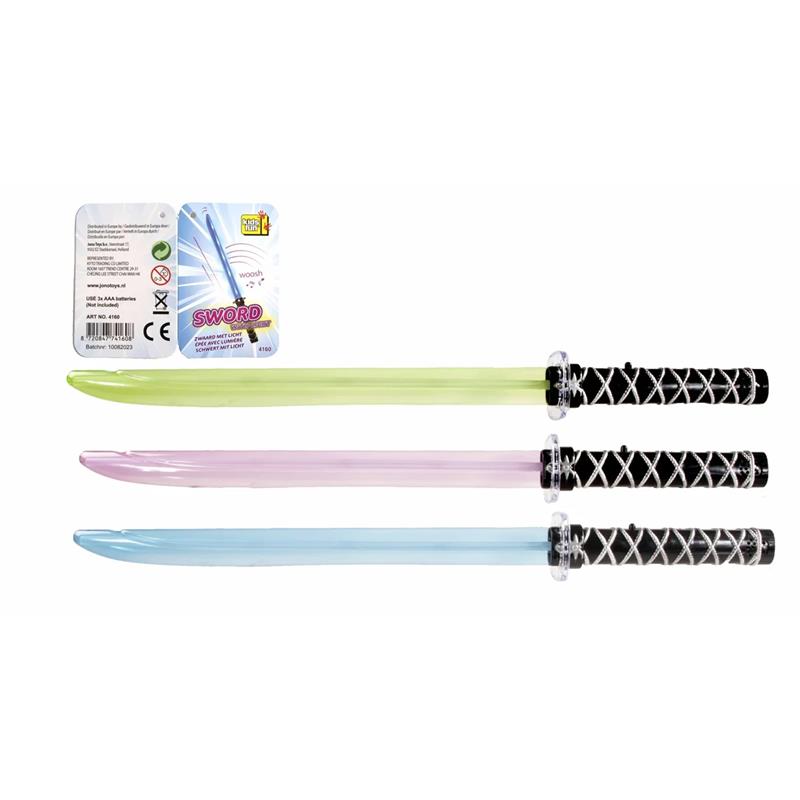Zwaard met licht en geluid 66cm | Merkloos