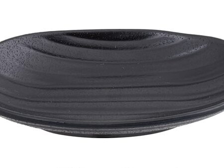 Zwart Bord - Melamine - 18.4 x 11.4 x 2.8 cm | Tokyo Design Studio