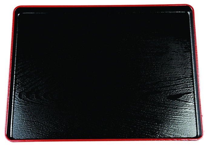Zwart Dienblad - Lacquerware - Elegante Stijl - 33 x 23 cm | Tokyo Design Studio