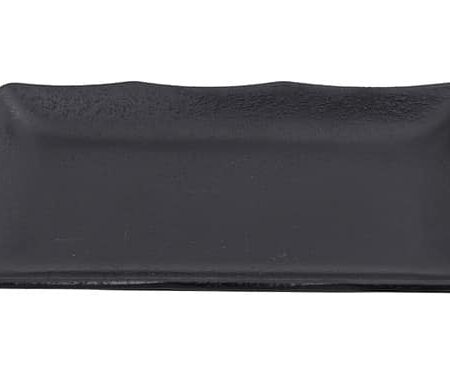 Zwart Rechthoekig Bord - Melamine - 20.7 x 13 x 2.8 cm | Tokyo Design Studio