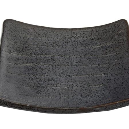 Zwart Vierkant Bord - Large Plates - 16 x 16 cm | Tokyo Design Studio