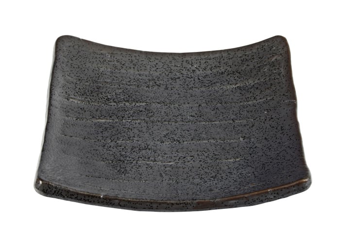 Zwart Vierkant Bord - Large Plates - 16 x 16 cm | Tokyo Design Studio