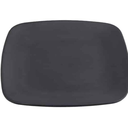 Zwart Vierkant Bord - Melamine - 14.3 x 14.3 x 1.7cm | Tokyo Design Studio