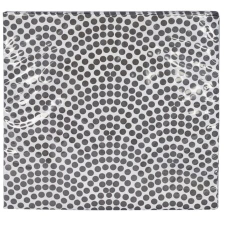 Zwart-witte servetten met stippen en bloemen - Nippon Black - 20 stuks - 33x33 cm | Tokyo Design Studio