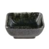 Zwart/Blauw Sojasaus Schaaltje - Keramiek - 7.5 x 7.5 x 3cm | Tokyo Design Studio