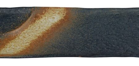 Zwart/Oranje Rechthoekig Bord - Large Plates - 30.2 x 12 x 2.3cm | Tokyo Design Studio