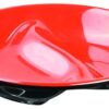 Zwart/Rode Saus Schotel - Melamine - Diameter 9.5 cm | Tokyo Design Studio