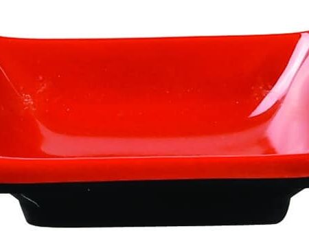 Zwart/Rood Sausbord - Melamine - 9 x 6 cm | Tokyo Design Studio