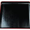 Zwart/Rood Vierkante Tray - Lakwerk - 36cm | Tokyo Design Studio