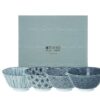 Zwart/Witte Kommenset - Nippon Black - Tokyo Design Studio - 4-delig - 300ml - 12 x 6.4cm | Tokyo Design Studio