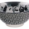 Zwart/Witte Ninja Kom - Mixed Bowls - 500ml - 14