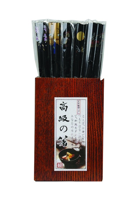 Zwarte Eetstokjes - Tokyo Design Kitchen - Set van 50 paar | Tokyo Design Studio