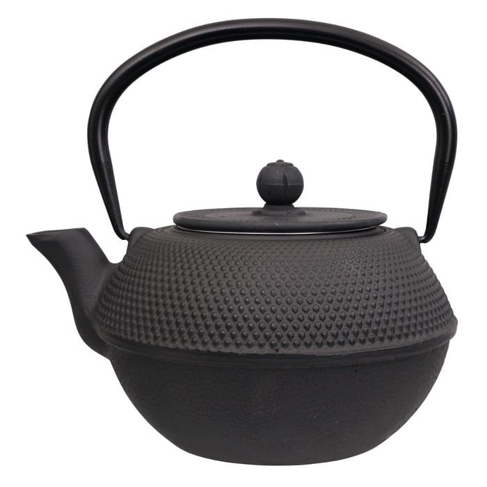 Zwarte Gietijzeren Theepot - 1200ml | Tokyo Design Studio