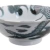Zwarte Kom - Dragon - 1000ml - 21 x 8.3cm | Tokyo Design Studio