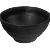 Zwarte Kom - Melamine - 250ml - 11 x 5.4cm | Tokyo Design Studio
