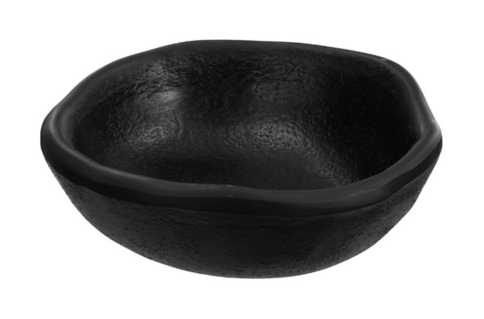 Zwarte Kom - Melamine - 90ml - 8.5 x 2.8 cm | Tokyo Design Studio