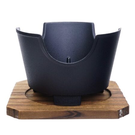Zwarte Onderzetter voor de Pot - Keukenaccessoire - 12cm | Tokyo Design Studio
