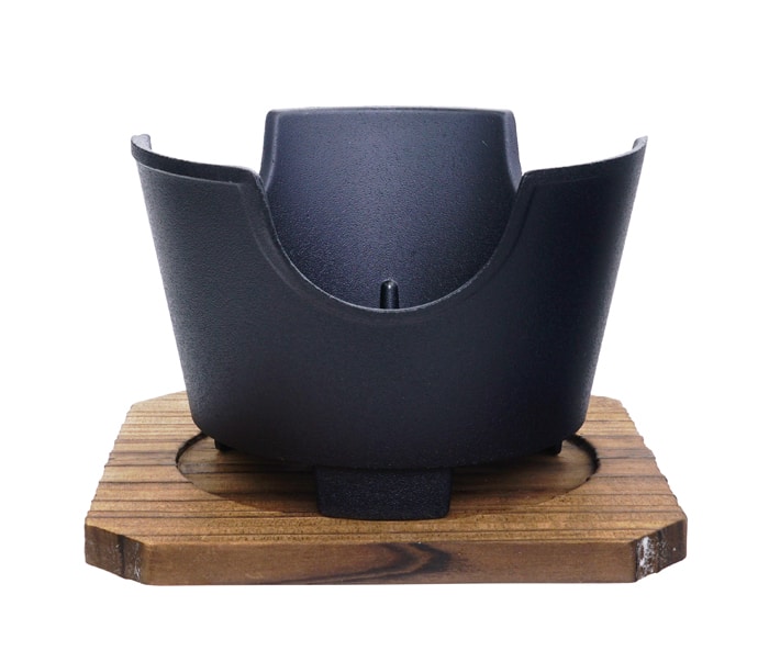 Zwarte Onderzetter voor de Pot - Keukenaccessoire - 12cm | Tokyo Design Studio