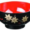 Zwarte Plastic Kom - Lacquerware - 11.5 x 6.5 cm | Tokyo Design Studio