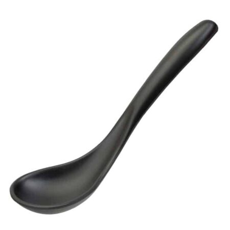 Zwarte Soeplepel - Melamine - 18.5cm | Tokyo Design Studio