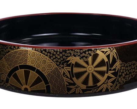 Zwarte Sushi Oke Kaza - Lacquerware - 18 x 6cm | Tokyo Design Studio