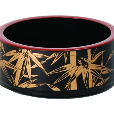 Zwarte Sushi Oke Kaza - Lacqueware - 16 x 6 cm | Tokyo Design Studio