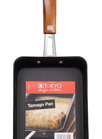 Zwarte Tamagoyaki Pan - Tokyo Design Kitchen - 19 x 13cm | Tokyo Design Studio