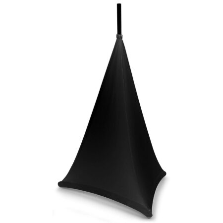 Zwarte hoes voor luidsprekerstandaard - 70cm | BeamZ