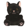 Zwarte kat knuffeltje 13 cm - Palm Pals | Palm Pals