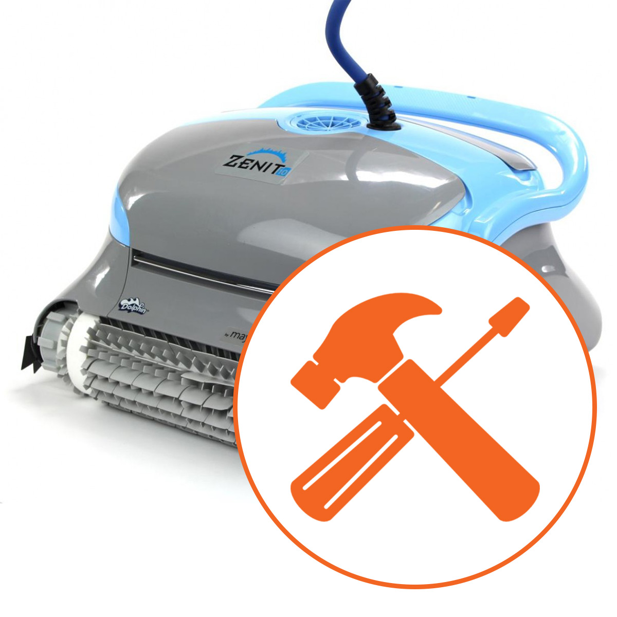Zwembadrobot reparatieservice | Toppy