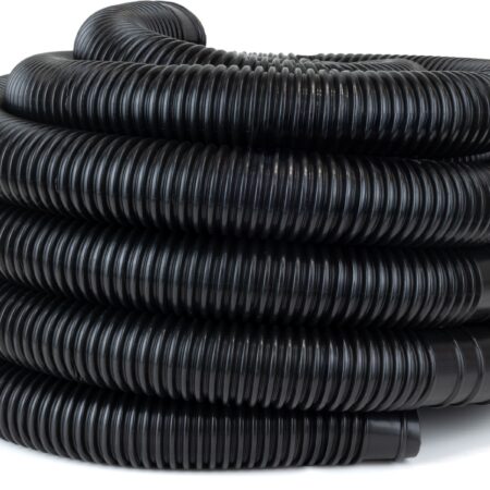 Zwembadslang 38 mm - 9 meter - Zwart | W'eau
